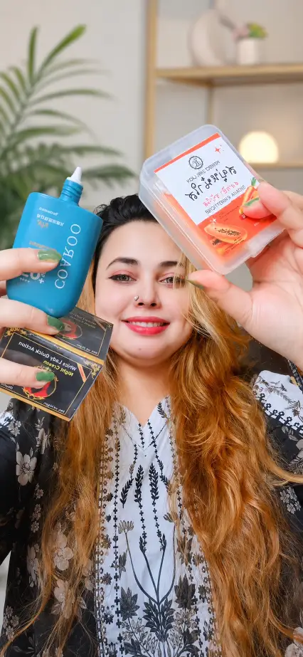 White Lady Papaya Soap COAROO Sunscreen Brightening Combo