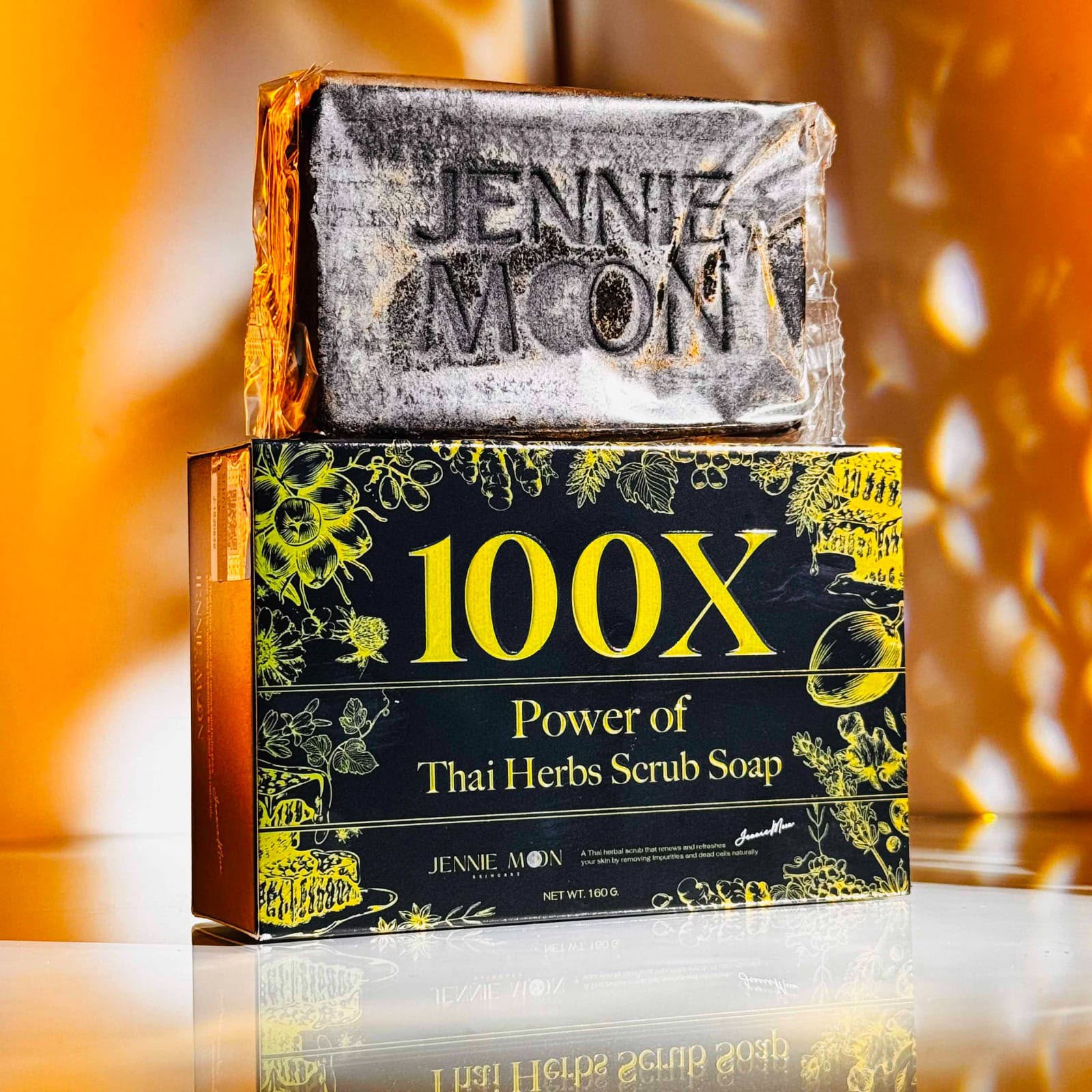Jennie Moon 100X Power of Thai Herbs Scrub Soap 160g Thailand