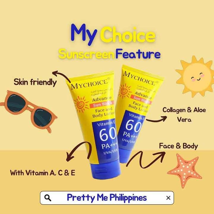 My Choice Sunblock spf60+ product image