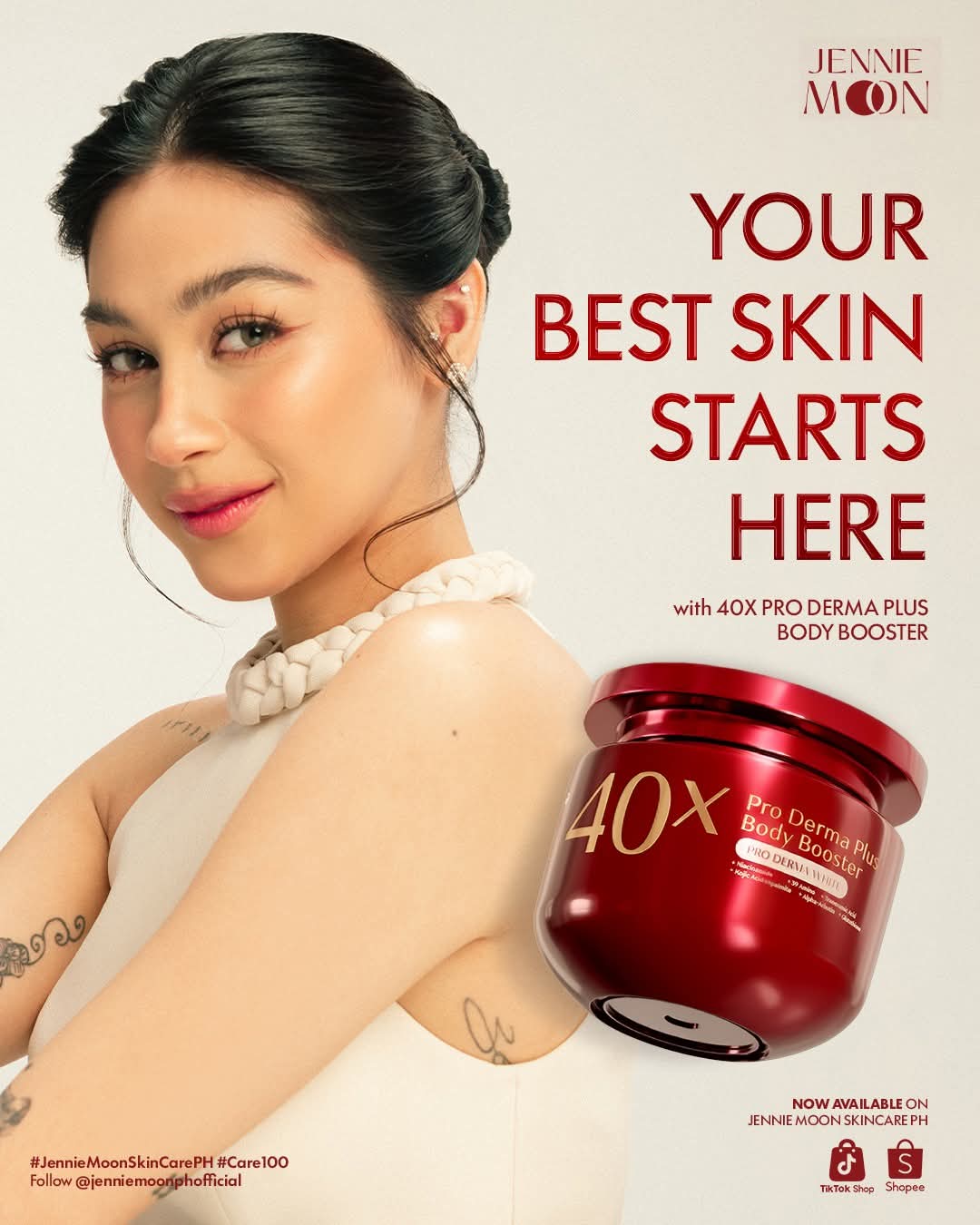 Jennie Moon 40X Pro Derma Plus Body Booster 250g product image
